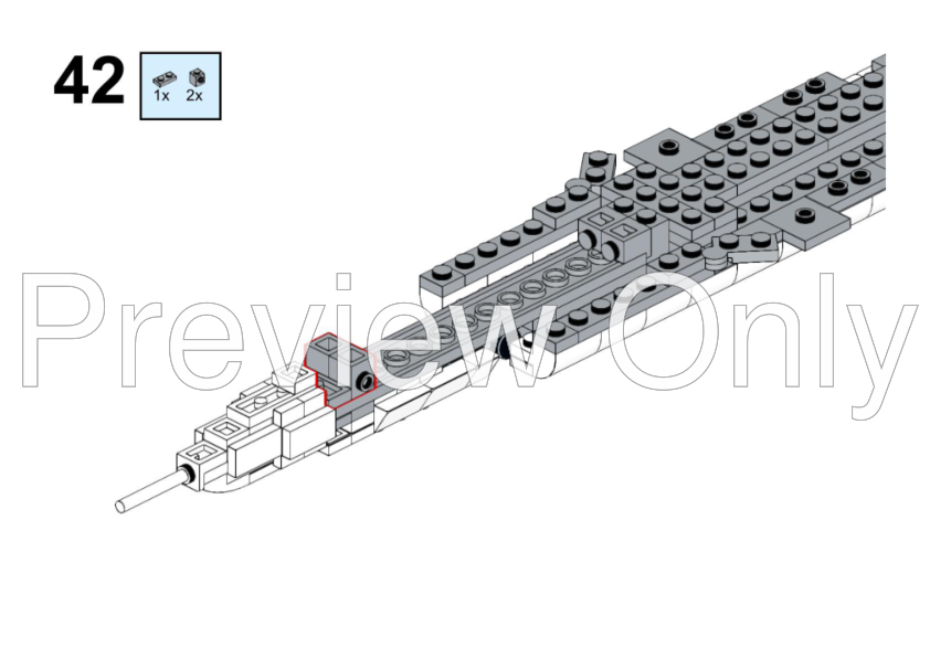 LEGO MOC JAS-39 C Gripen - Swedish main fighter jet 1:35 by Soiij