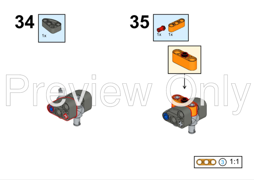 マサトページ LEGO MOC-202234 42173 Classic Roadster by XaeroZKota | Rebrickable