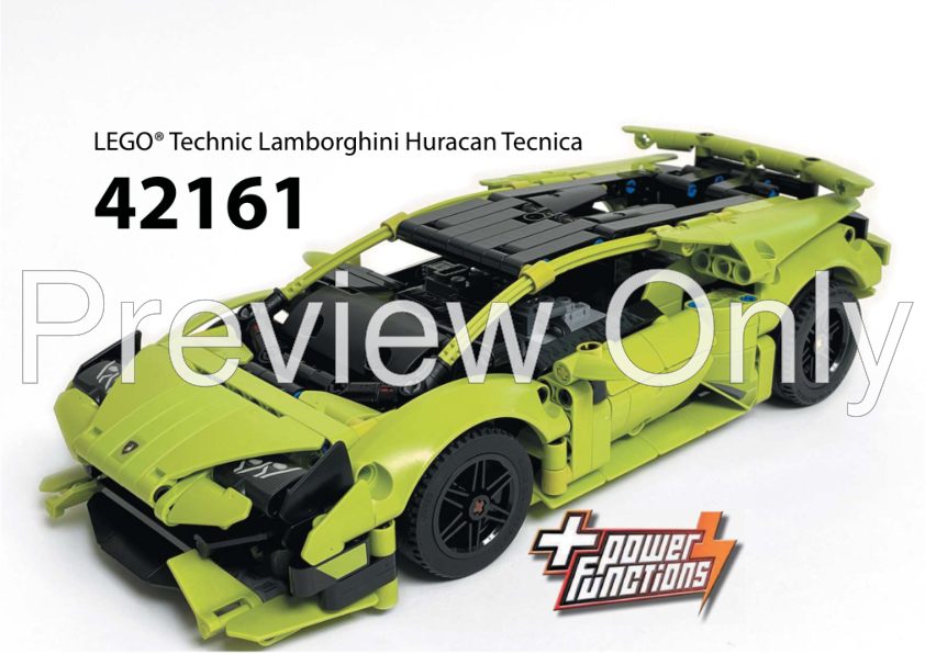 Building Instructions Lego Power Functions Car Instructions LEGO