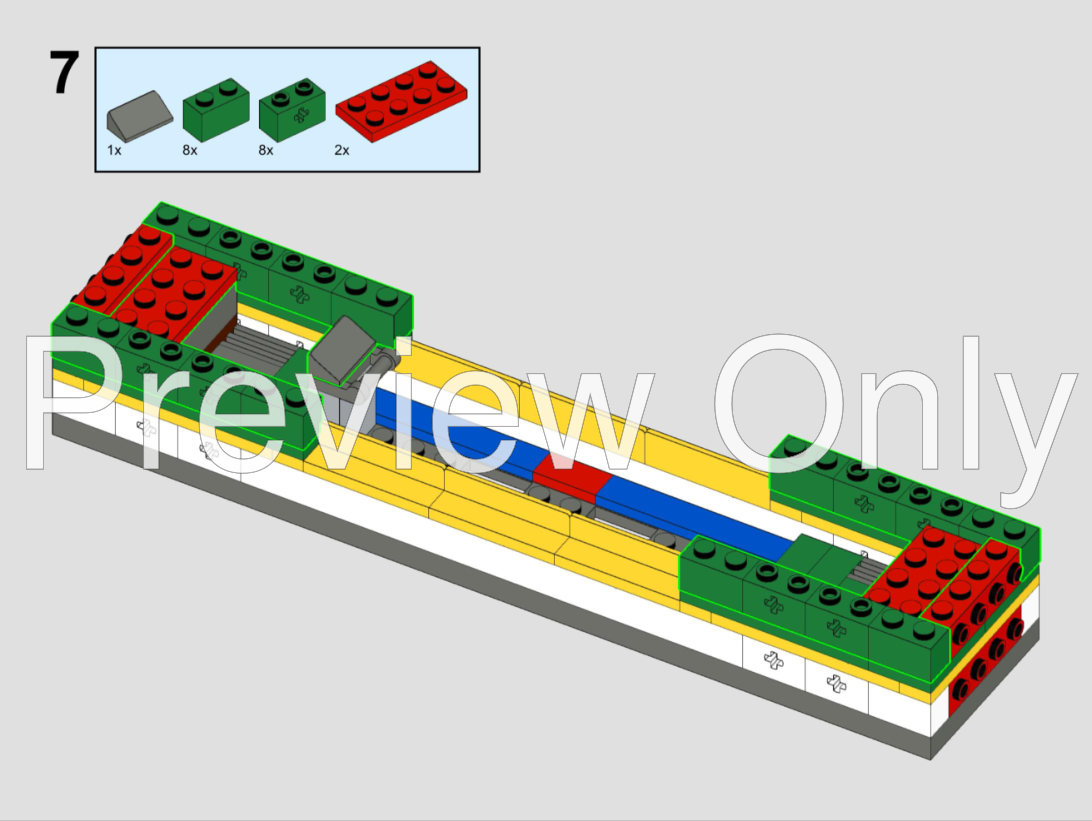 LEGO MOC-203359 60198 Crocodile Locomotive by crazy8ron