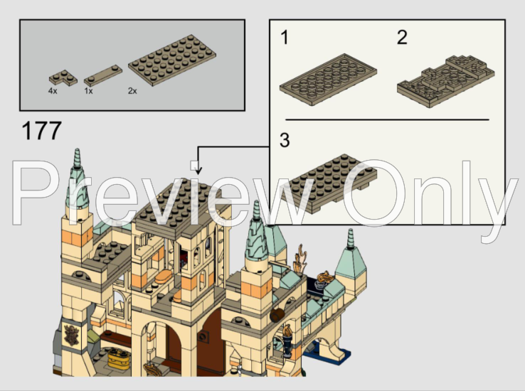 LEGO MOC 76415-2: Castle Entrance Defence by SecondBricks