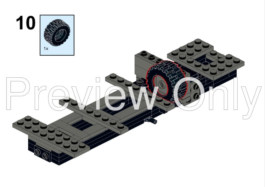 LEGO MOC-204487 Ural-4320 ATZ-5 by GreeneBricks | Rebrickable