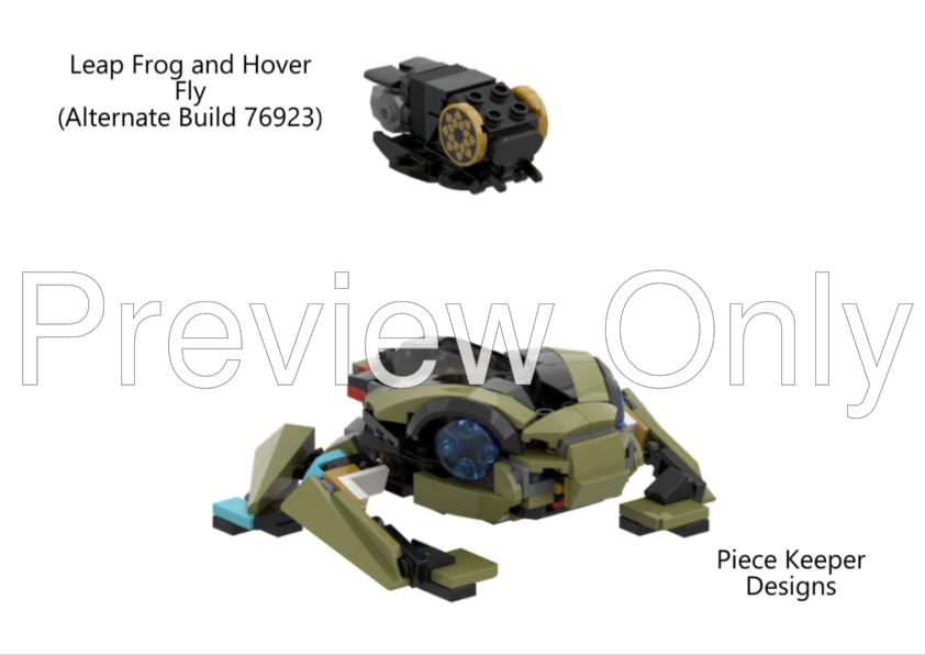 LEGO MOC-204602 Leap Frog and Hover Fly by Piece_Keeper