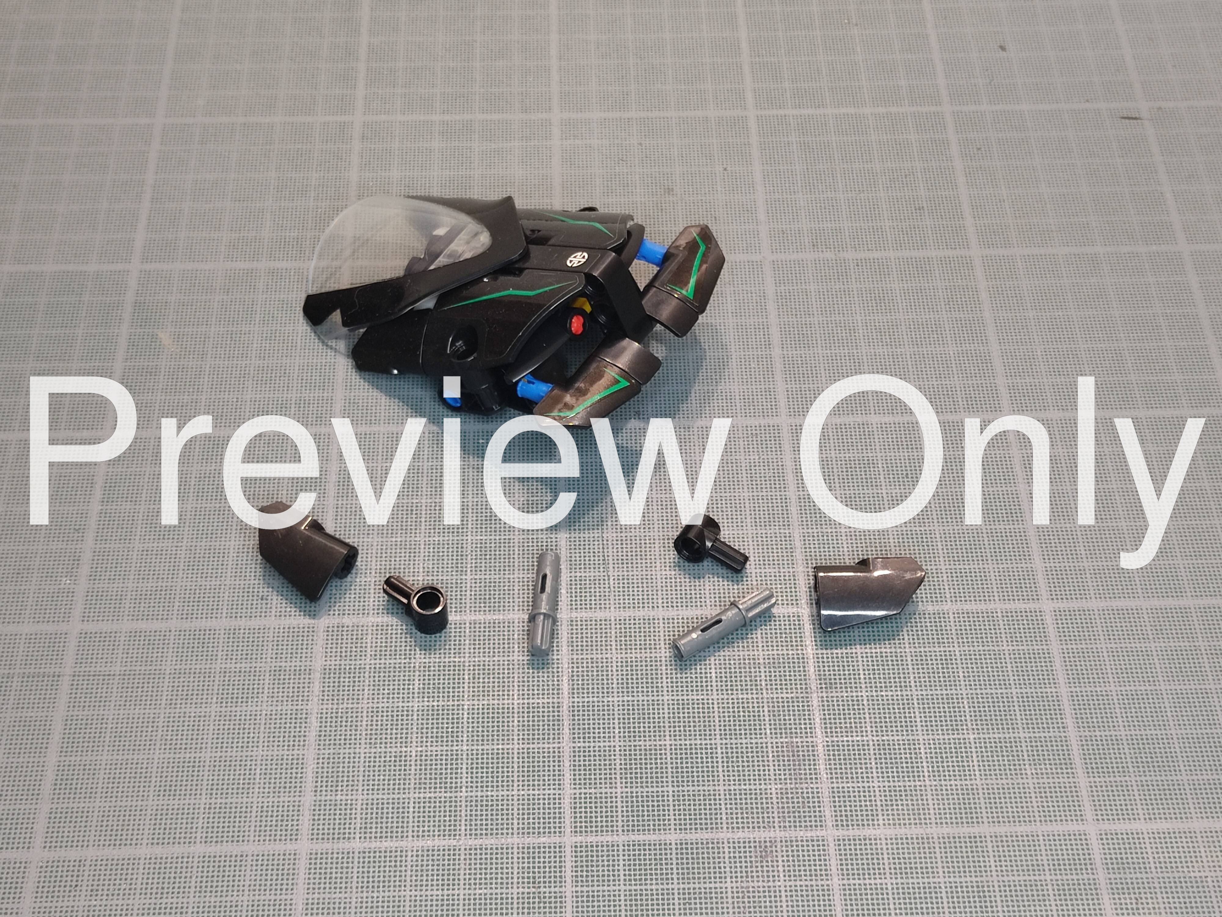 にあパパ LEGO Technic Kawasaki Ninja H2R Motorcycle Toy Gift Model 42170