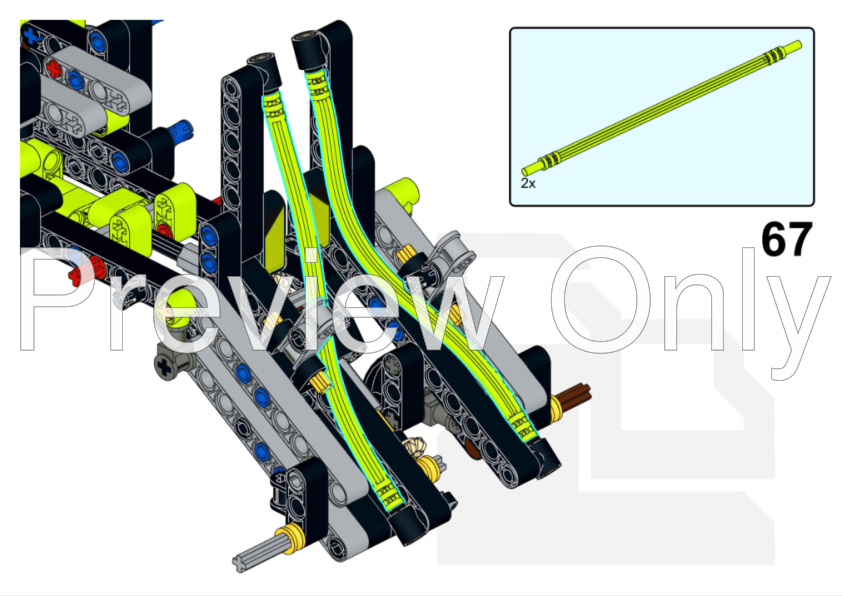 LEGO MOC Carver Pick-up Buggy and Surfer by Guys and Bricks