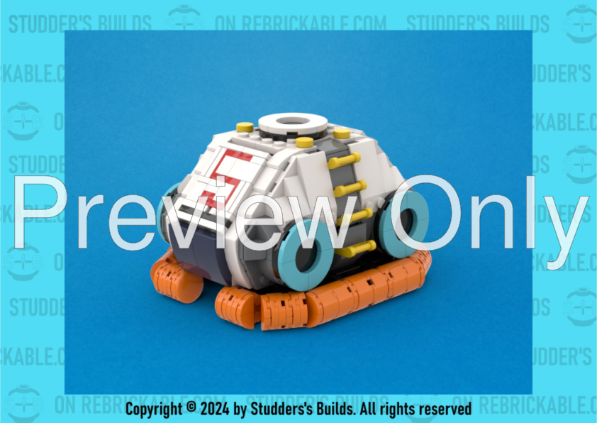 LEGO MOC-205196 Lifepod 5 (Subnautica) by studder_builds | Rebrickable ...