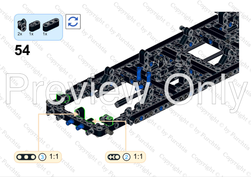 LEGO MOC-205333 Side dump trailer full RC for 5580 Highway Rig by ...