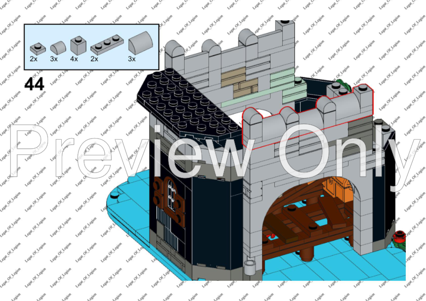 Instructions for Set 6075 Wolfpack Tower