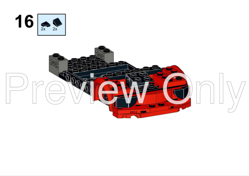 LEGO MOC-205973 LBWK (liberty walk) ferarri f430 by Driftmaster_MOCs™️ ...
