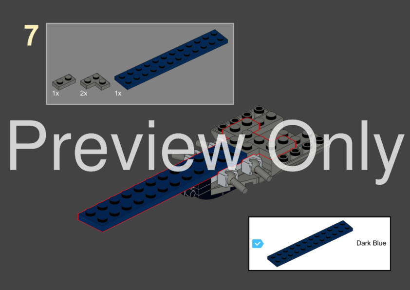 LEGO MOC PiXEL-DANs - Delta-7 - Plo-Koon - 2025 Update - Minifig