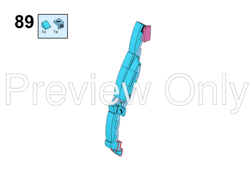 LEGO MOC-207518 Lego Hatsune Miku (bigger scale) by Teckbricks