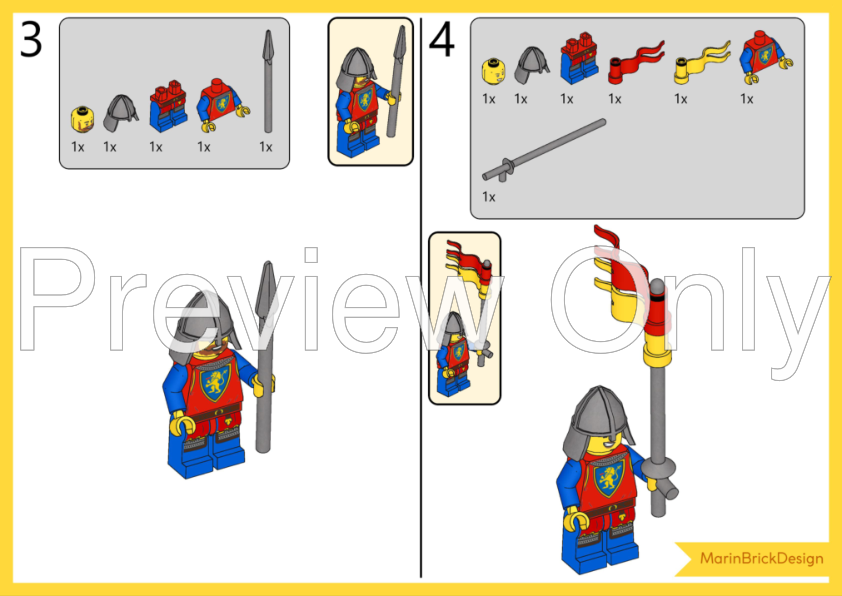 LEGO MOC LEGO 10193 Medieval Market Village Remake MOC Instructions by ...