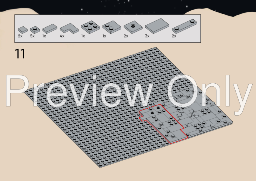 LEGO MOC-209363 Alpha-1 Rocket Base by Tubi_Rock_V | Rebrickable