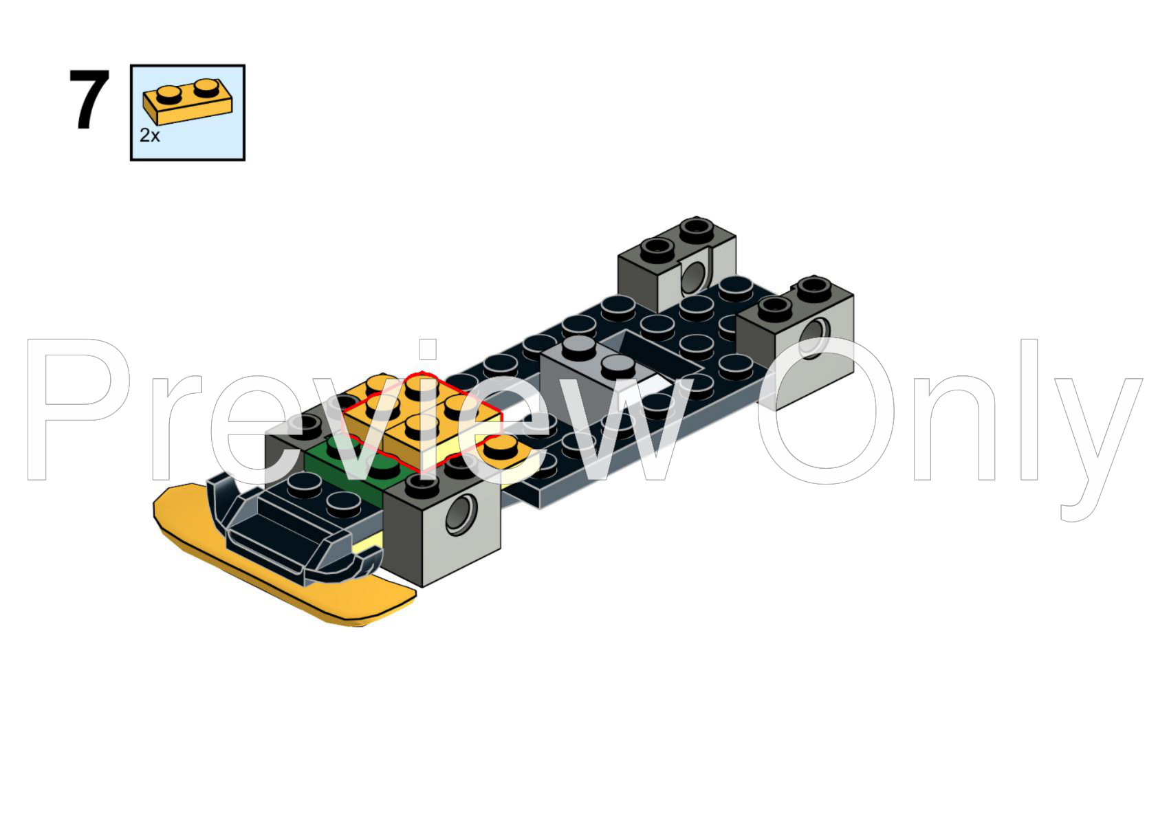 LEGO MOC 75909 F1 by Keep On Bricking | Rebrickable - Build with LEGO