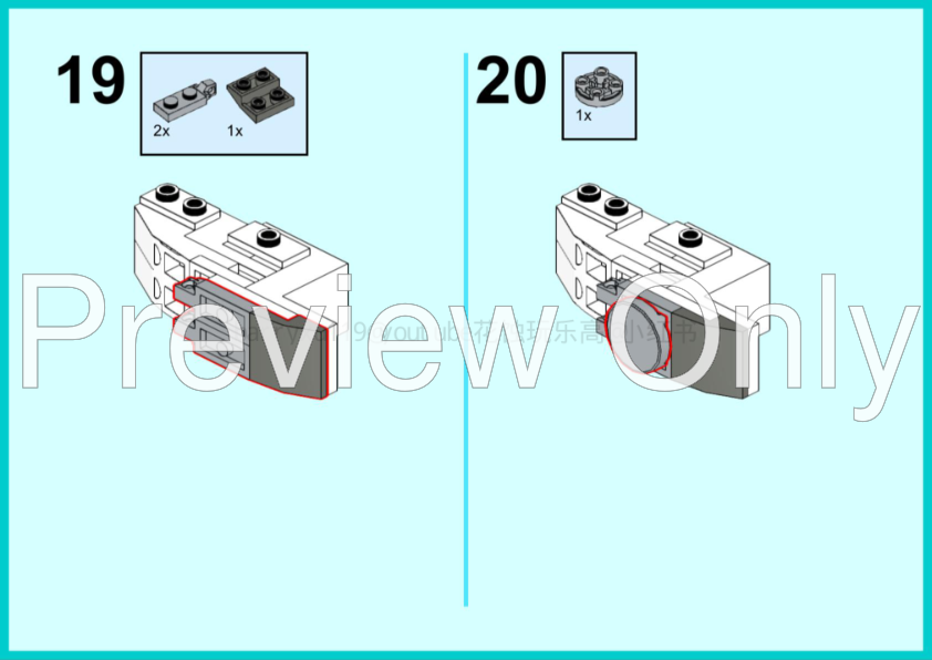 LEGO MOC-210947 Make 75378(Barc Speeder) into a Harpy! by