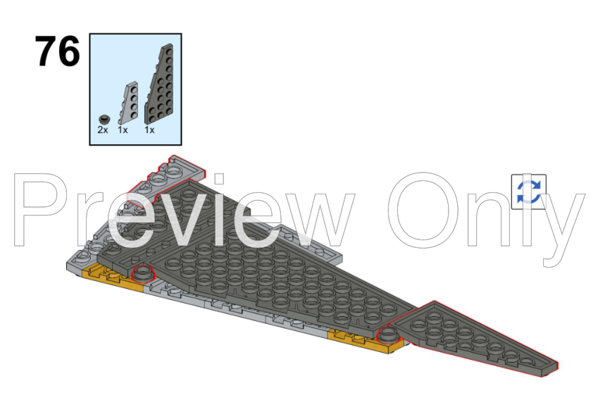 LEGO MOC Thrawn's Chimaera (Midi Scale Version) by codyaner.bricks