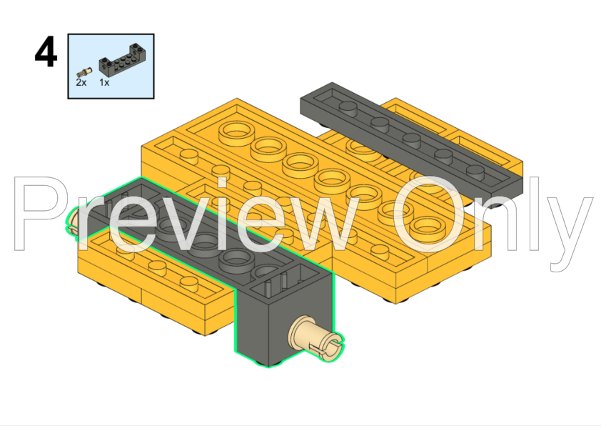 LEGO MOC Standard Kart MOD by KraftyKoopa | Rebrickable - Build