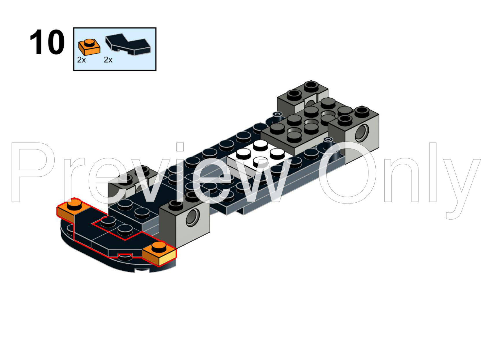 LEGO MOC 75892 F1 by Keep On Bricking | Rebrickable - Build
