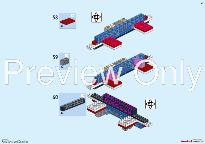 LEGO MOC 10295 BMW Z4 M by Fanis | Rebrickable - Build with LEGO