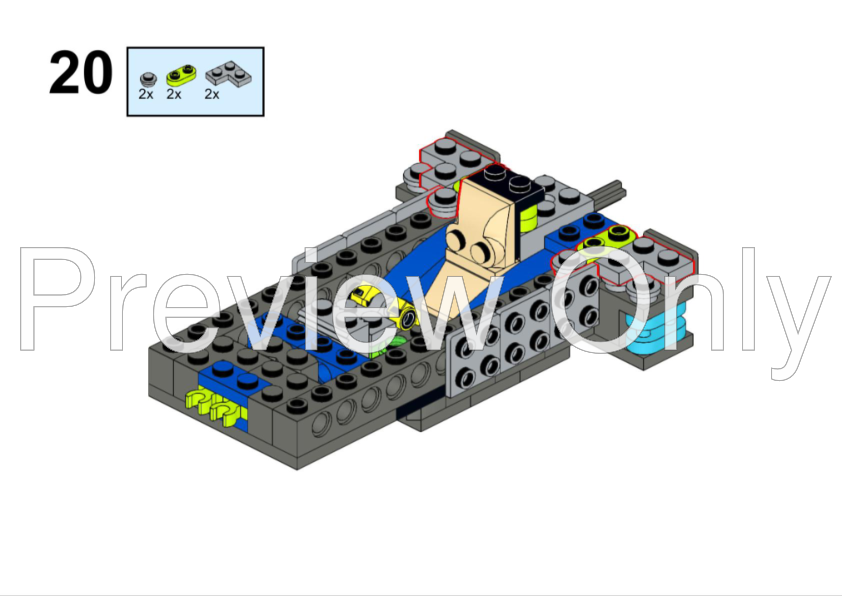 LEGO MOC-215283 71491 Alien Interceptor Spaceship by SpaceFaceMOCs