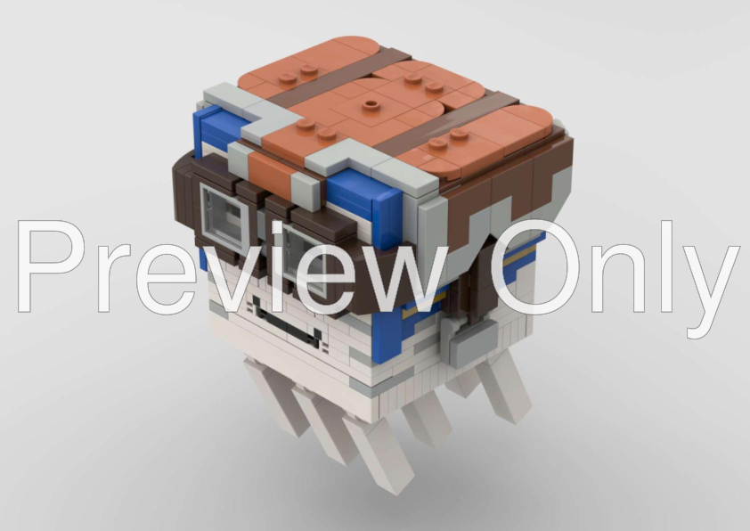 LEGO MOC the Happy_Ghast_Harnessed by zzk | Rebrickable - Build