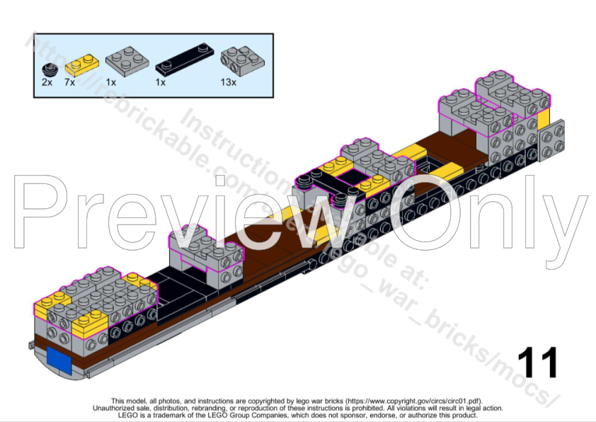 LEGO MOC Union Pacific Challenger Steam Locomotive by