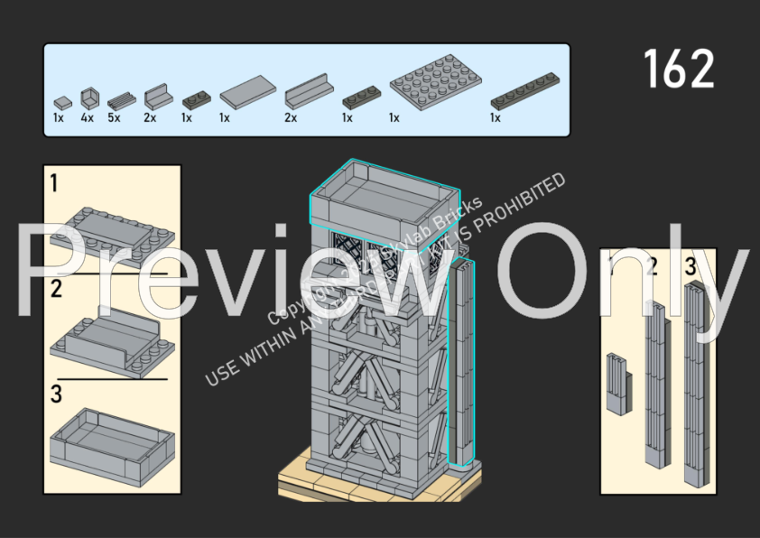 LEGO MOC-216615 MLV Launch Complex 39 by SkylabBricks