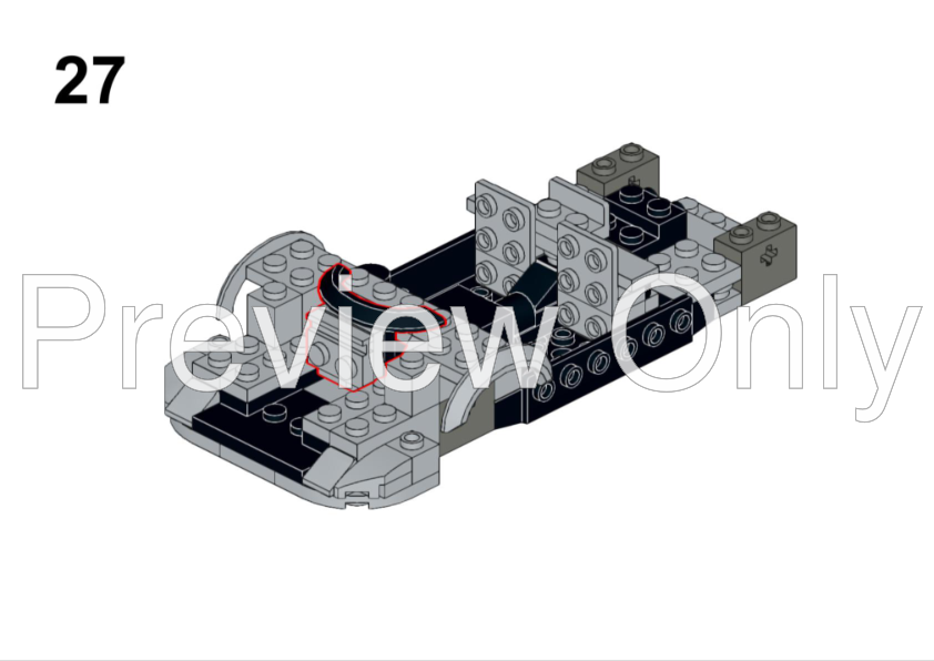 LEGO MOC Jaguar XJ220 by BrickMOCery | Rebrickable - Build with LEGO