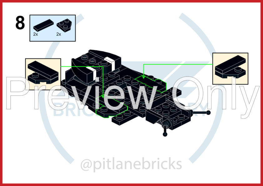れっどぶるー LEGO MOC F1 Red Bull RB21 Japan by Pit Lane Bricks Factory