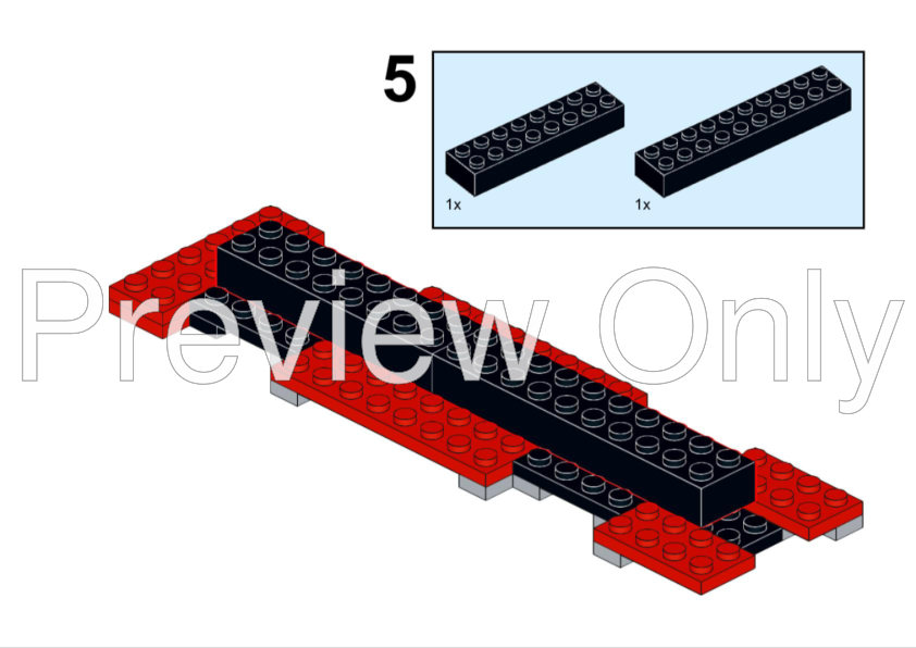 LEGO MOC Walk-In Single Axle Heavy Rescue by First Due Bricks ...
