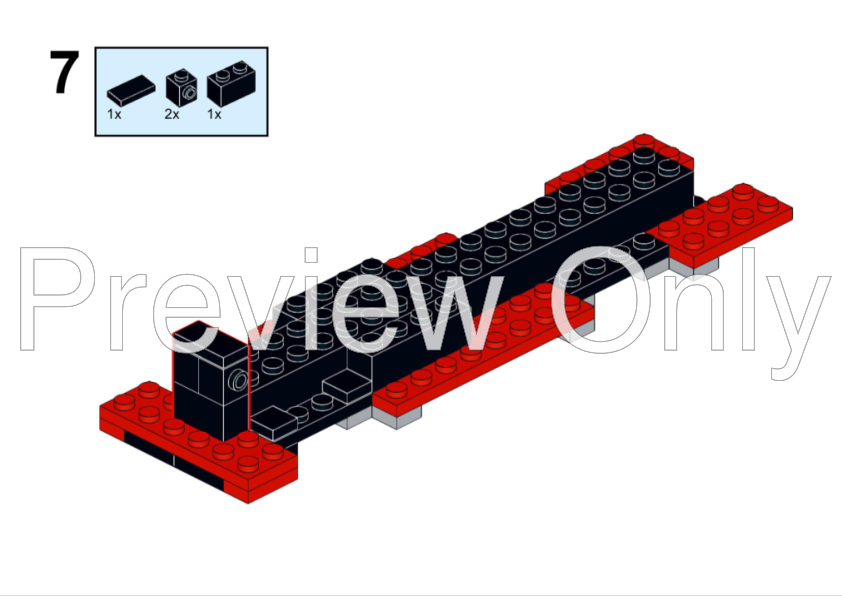 LEGO MOC Walk-In Single Axle Heavy Rescue by First Due Bricks ...