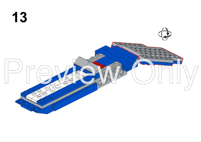 LEGO MOC-217967 Galaxy Crest by GentleEarwig | Rebrickable - Build