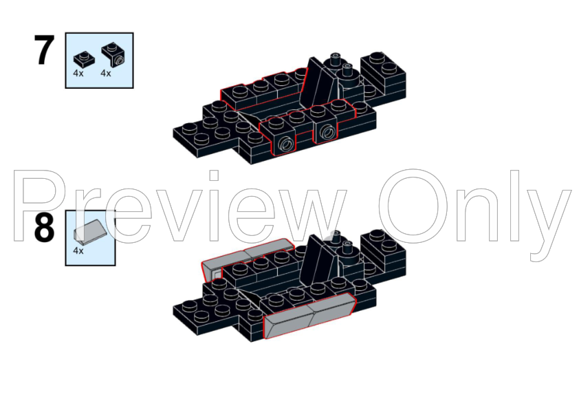 LEGO MOC Mazda RX-7 FB by MinifigGarage | Rebrickable - Build with LEGO