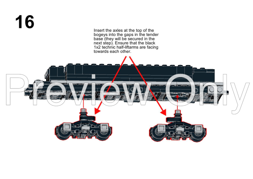 LEGO MOC K-28 Class Steam Locomotive by JMGBDesigns Rebrickable