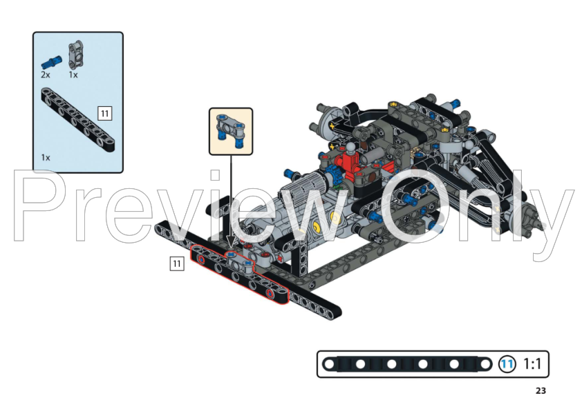 LEGO MOC-219421 42206 Oracle Red Bull Racing RB20 F1 Car RC MOD for ...