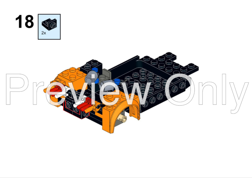LEGO MOC-219581 toyota Supra A80 Fast and Furious 1 by banka