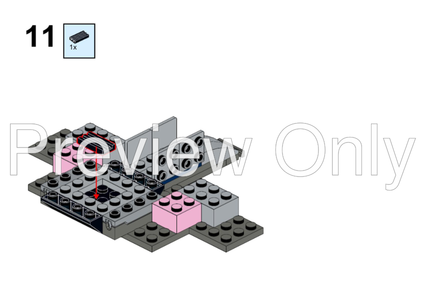 LEGO MOC 75283 redesigned 