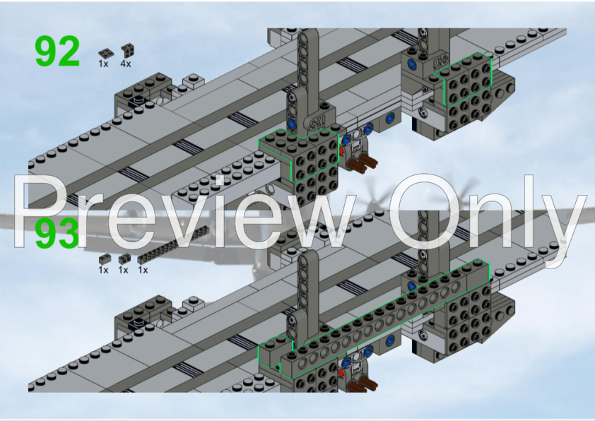 LEGO MOC Lockheed C-130J 30 Super Hercules by Pathaquinous