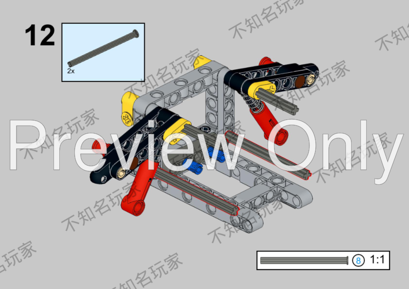 LEGO MOC-220707 42206 hybrid SUV by nofans2 | Rebrickable - Build