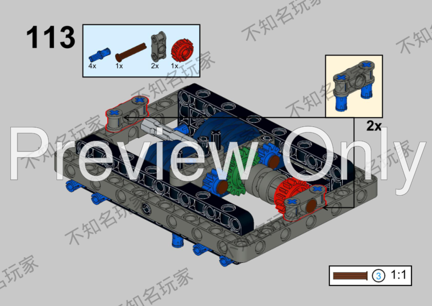 LEGO MOC-220707 42206 hybrid SUV by nofans2 | Rebrickable - Build