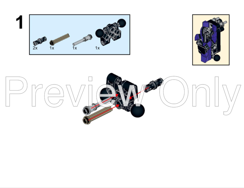 LEGO MOC-221761 Dar'ven, Zealous Toa of Gravity by Kuba_MOCs