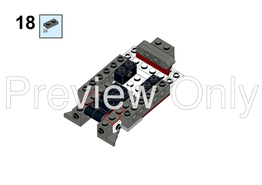 LEGO MOC-222376 Ahsoka's Phantom Interceptor – 75401 Alternate