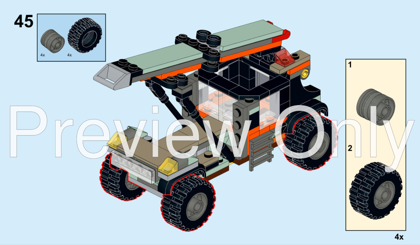 LEGO MOC-222783 60447 Alternate MOC Pack by PeterSzabo