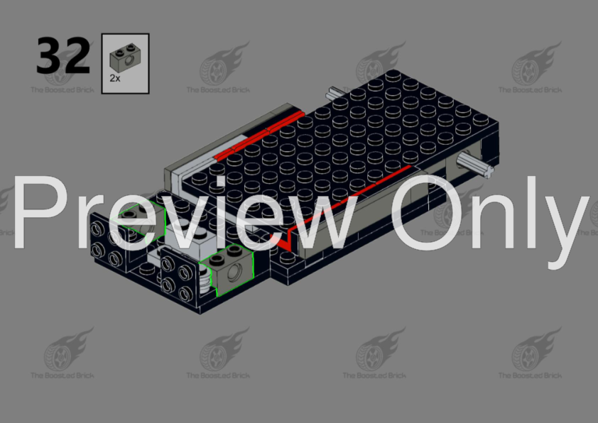 LEGO MOC Mercedes GLE by TheBoostedBrick | Rebrickable - Build with LEGO