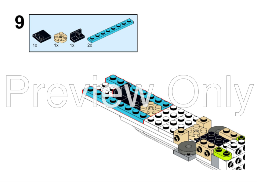 エリンギ LEGO MOC-223253 E-Wing - 75393 Alternate Build by FlickBrick240