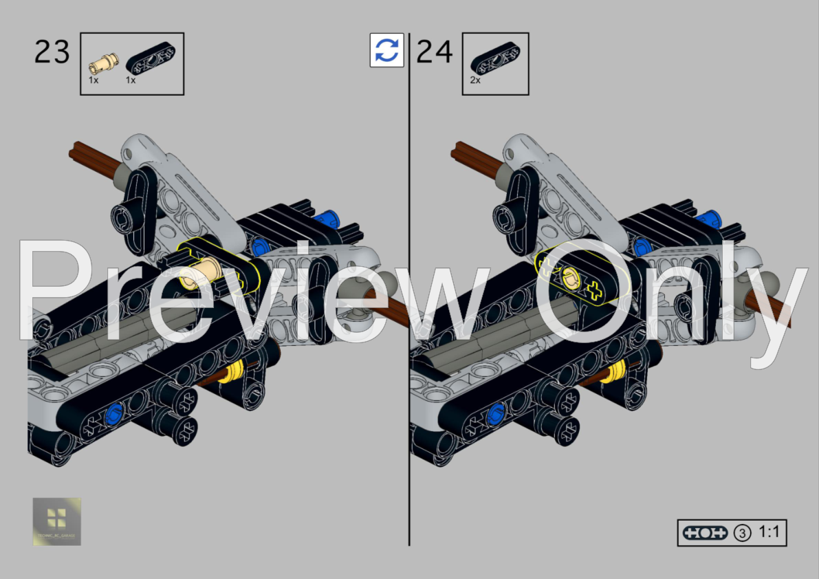 LEGO MOC-223275 Ford Ranger Prerunner-MANUAL by TECHNIC_RC_GARAGE ...
