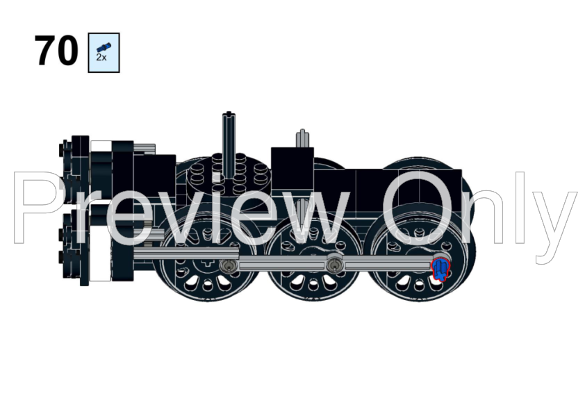 LEGO MOC Chesapeake and Ohio Allegheny Class H-8 by Felpandora