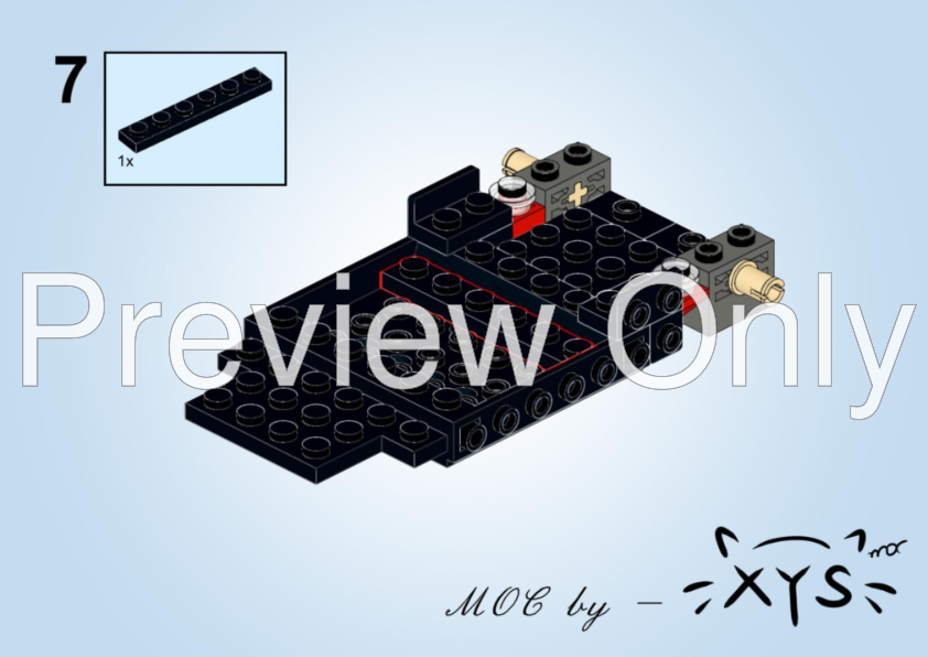 LEGO MOC-223842 Lamborghini Sesto Elemento by XYS_MOC