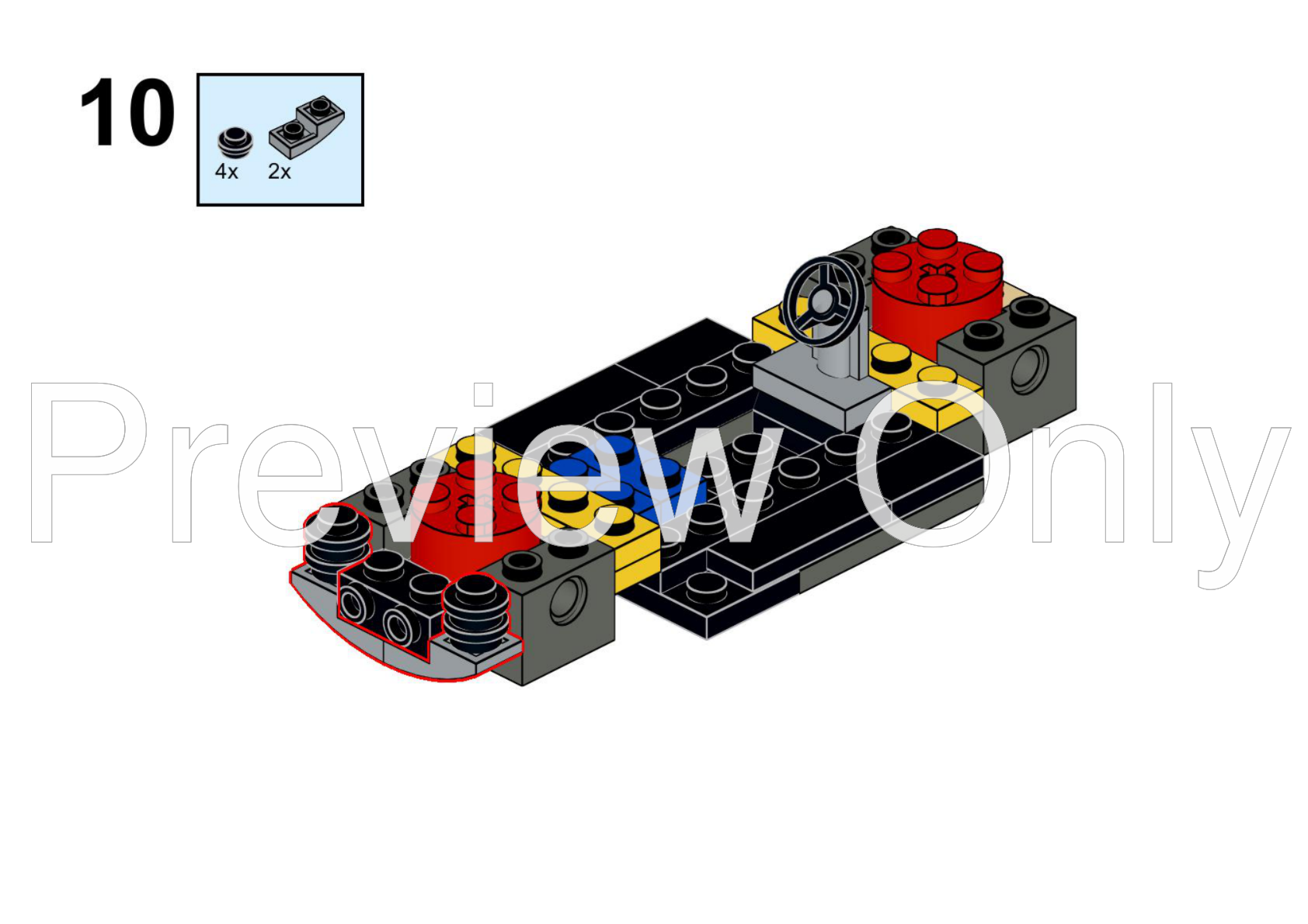 LEGO MOC 75891 Supercar by Keep On Bricking | Rebrickable - Build 