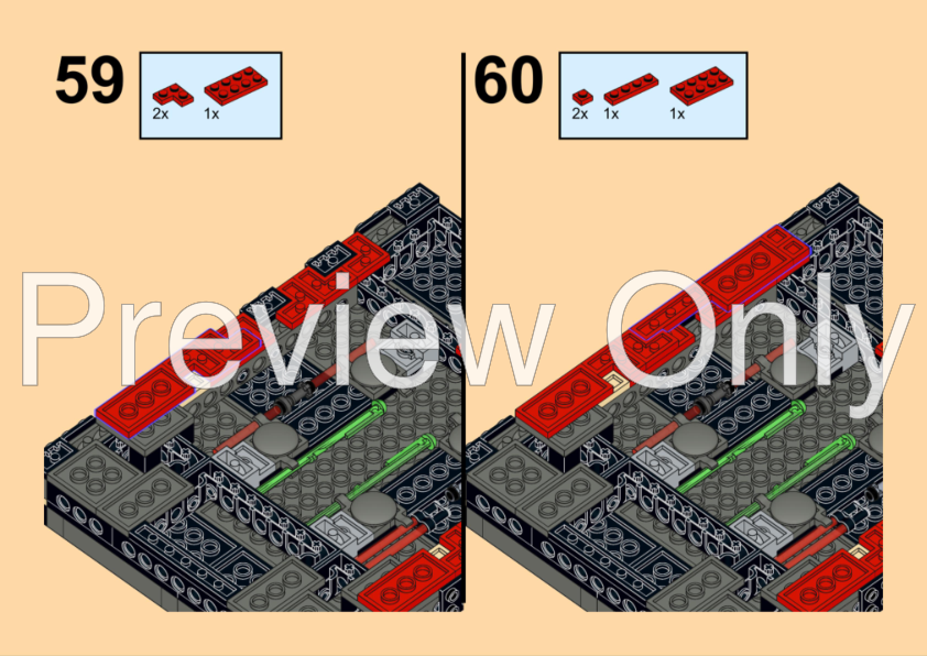 LEGO MOC-225215 75389 - Imperial TX-225 Tank - Death and Night
